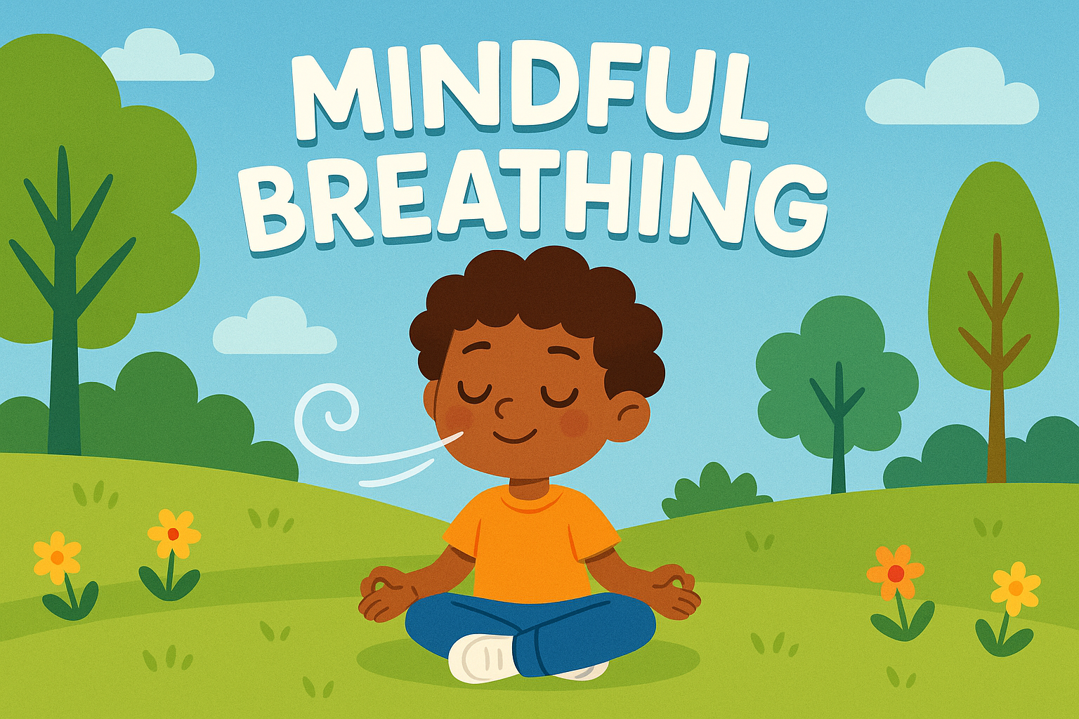 Mindful breathing for kids